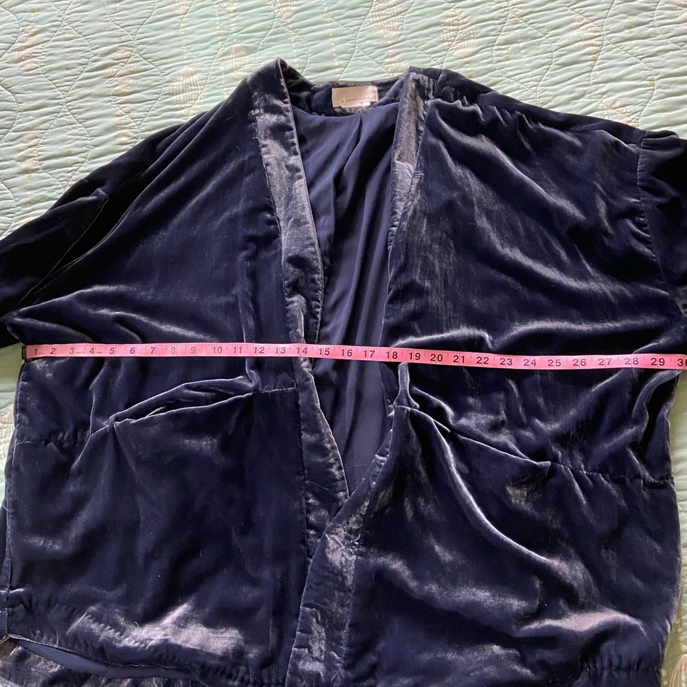 Anthropologie Midnight Blue Kimono - Picture 8 of 8